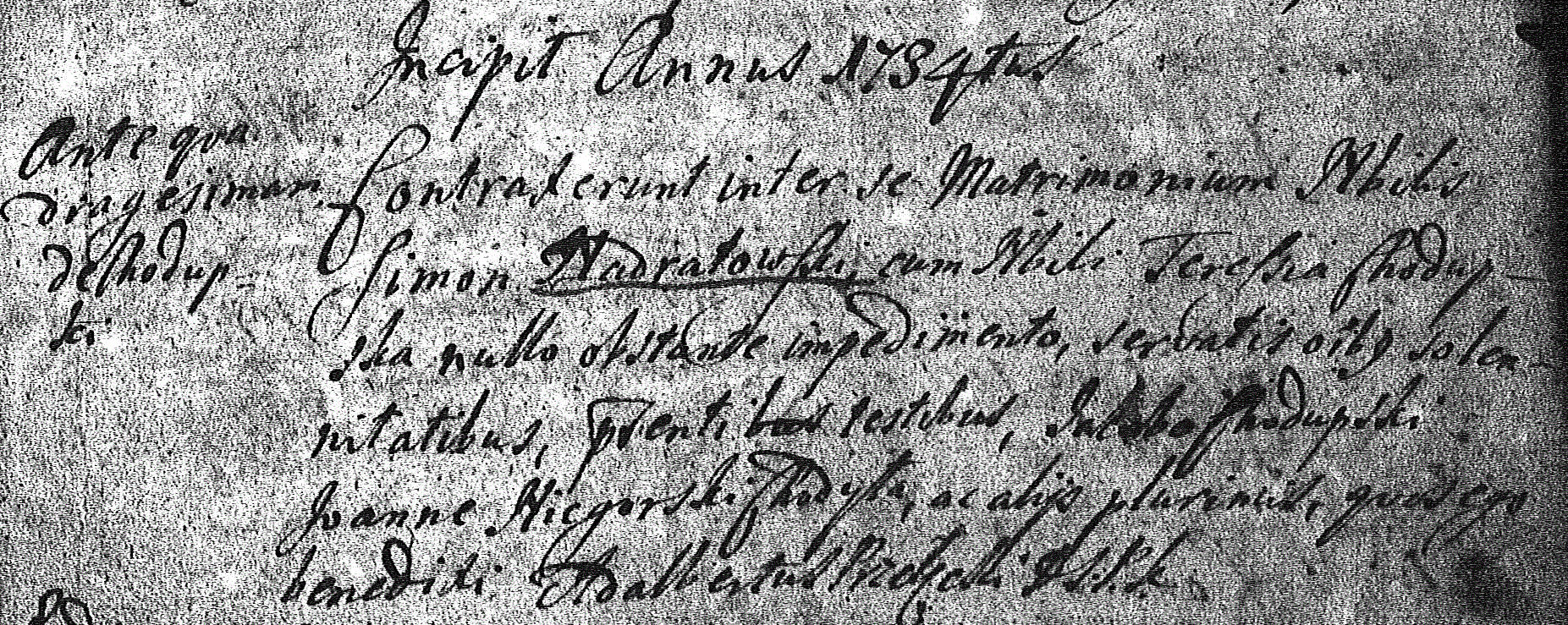 1734 Nadratowski Chodubska marrriage.gif