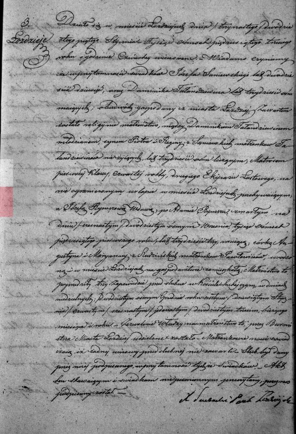1853 Lozdzieje Jozefa marriage.JPG