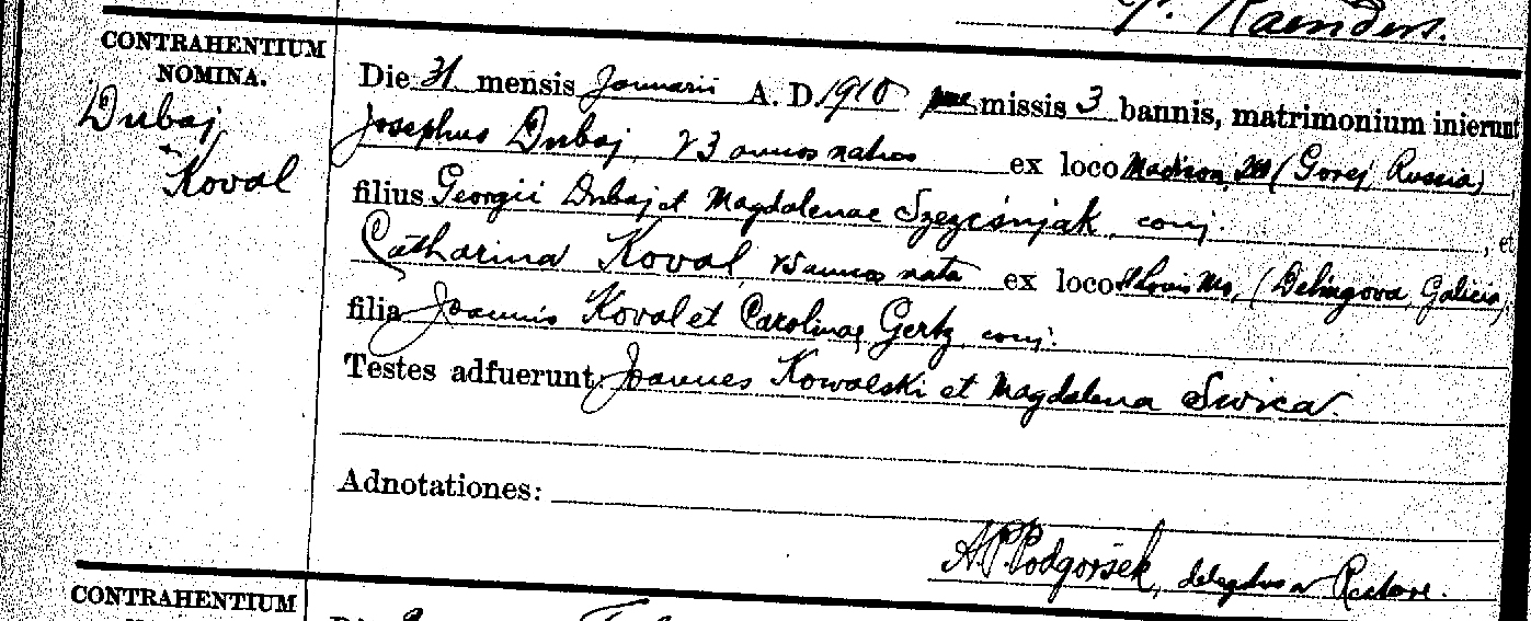 dubaj joseph - 1910 marriagedoc.jpg