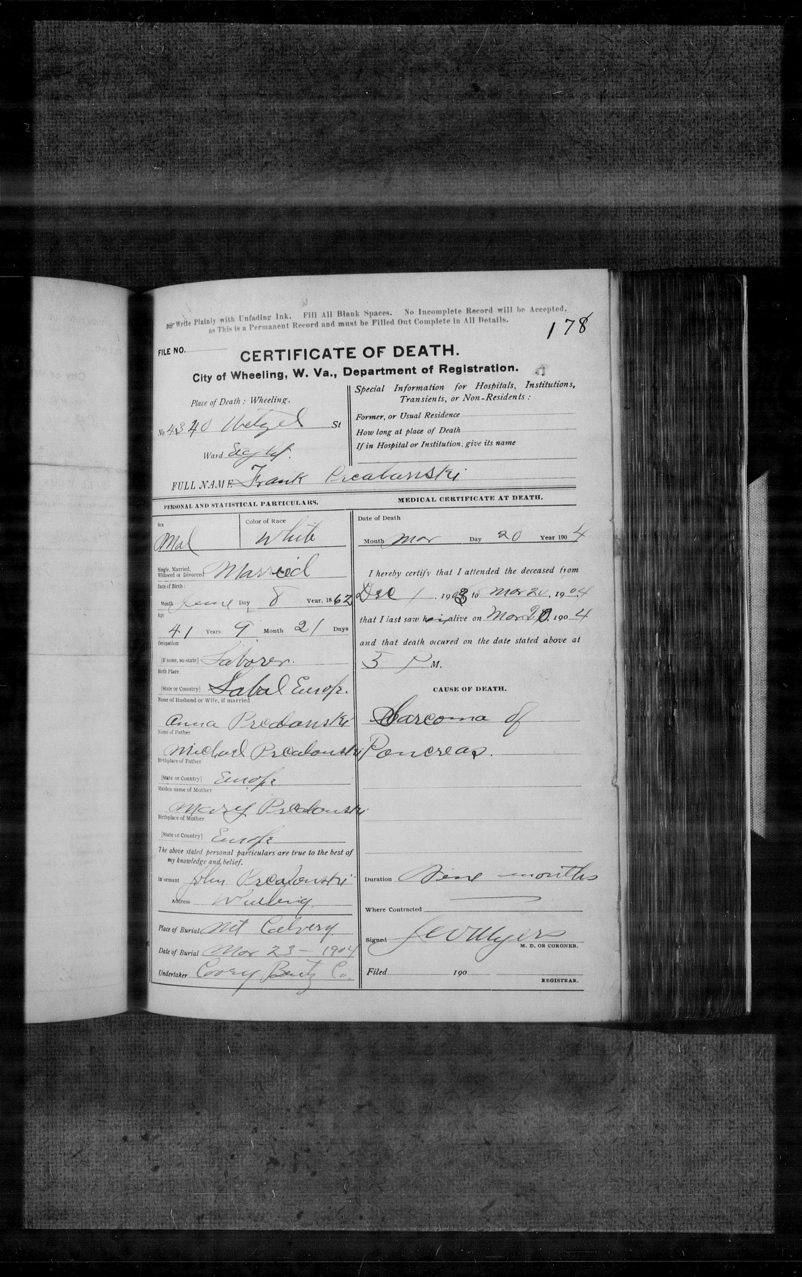 Frank Przelenski death 1904.jpg