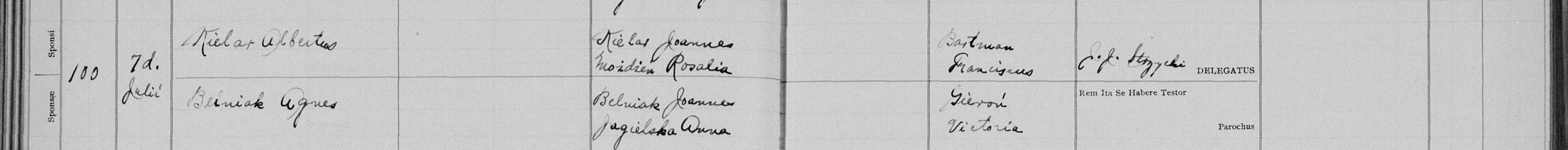 KIELAR-BELNIAK church marriage record July 1915.jpg
