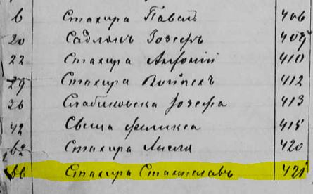 Lublin Church Books Wojciechow Births 1854-1897 Image 557.JPG