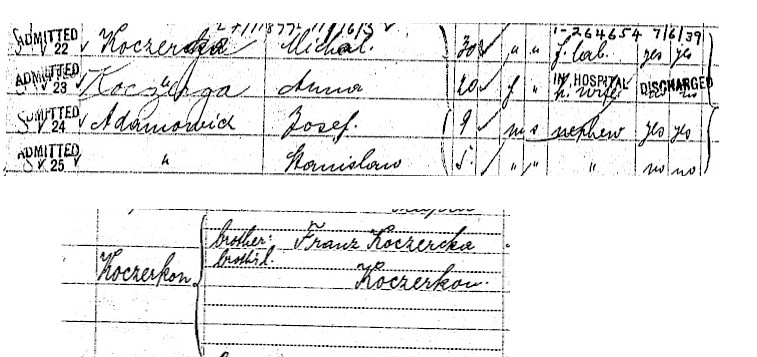 Michael Family name and place Ellis Island.jpg