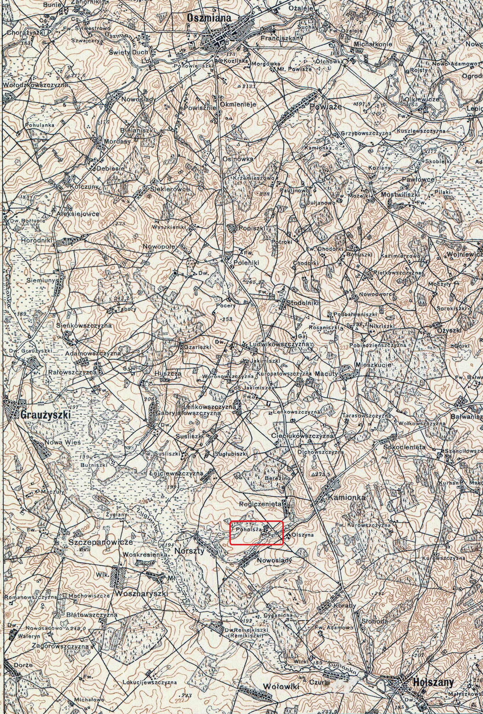 Poholsha-Poholsza map.jpg