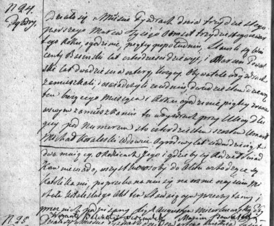 1834 death Michal Koralewski.jpg