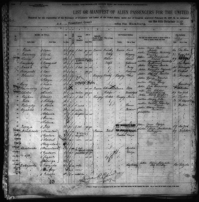 1910 Jan Rudka NY pass list.jpg