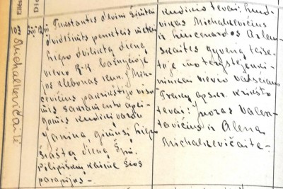 1925 birth record of Janina Michalkiewicz.jpg