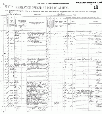 Leo Pisarski Ship Manifest p2.gif