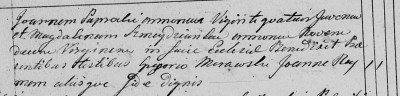 Marriage Magdalena Szmayda 1825 - pg2.JPG