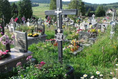 Orawiec Anna, Pastorek Alojzy, Kadlub Karolina, Jugowiec, Kapalka Anna Piekielnik Cemetery 2009.jpg