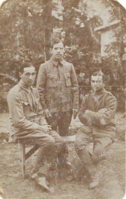 Sol and 2 men in POW uniforms.jpg