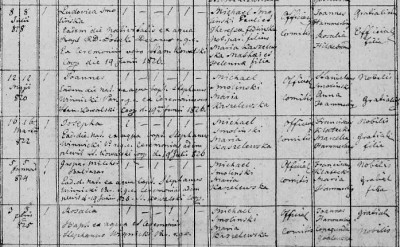 Stratyn nobility recorded in Rohatyn june 1826.jpg